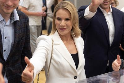 SECOND ROUND OF PRESIDENTIAL ELECTIONS IN POLAND-stock-foto