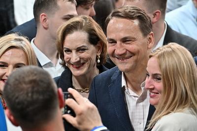 PRESIDENTIAL ELECTIONS 2025 - SECOND ROUND OF PRESIDENTIAL ELECTIONS IN POLAND-stock-photo