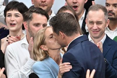 PRESIDENTIAL ELECTIONS 2025 - SECOND ROUND OF PRESIDENTIAL ELECTIONS IN POLAND-stock-photo