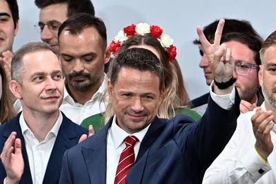 PRESIDENTIAL ELECTIONS 2025 - SECOND ROUND OF PRESIDENTIAL ELECTIONS IN POLAND-stock-photo
