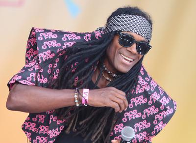 Fab Morvan (aka Milli Vanilli)-stock-foto