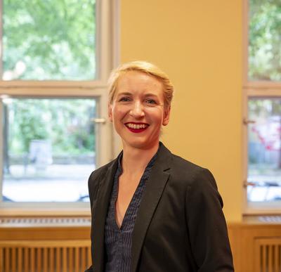 Ines Schwerdtner (Die Linke) Parteivorsitzende-stock-foto