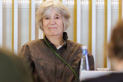 Bernd-und-Hilla-Becher-Preis f?r Ursula Ursula Schulz-Dornburg-stock-foto