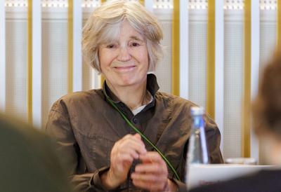 Bernd-und-Hilla-Becher-Preis f?r Ursula Ursula Schulz-Dornburg-stock-foto