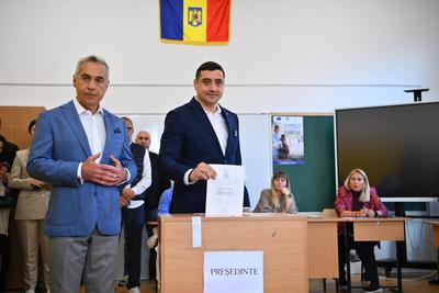 BUCHAREST: Romania Election-stock-photo