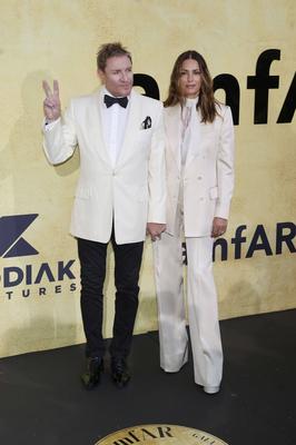 Simon Le Bon, Yasmin Le Bon-stock-foto