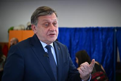 BUCHAREST: Romania Election-stock-photo