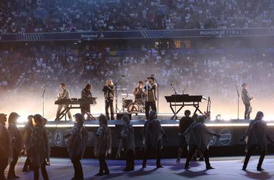 Fussball, Herren, Champions League, Saison 2024/2025, Paris Saint-Germain -  Inter Mailand, Finale, UEFA Champions League Final 2025, Allianz Arena-stock-photo