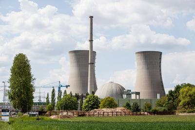 Grafenrheinfeld, Deutschland 08. Mail 2022: Themenbilder - Symbolbilder - Energie Kernkaftwerk Atomenergie - 2022 Das Ke-stock-foto