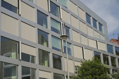 Neubau Suhrkamp Verlag, Architekt Roger Bundschuh, Torstra?e 44, Mitte, Berlin, Deutschland *** New building Suhrkamp Ve-stock-foto
