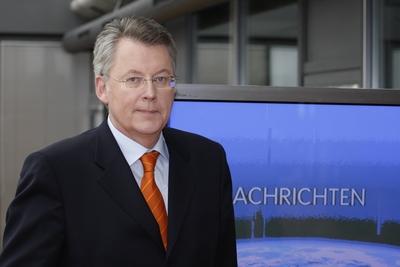 N24-Chefredakteur Peter Limbourg moderiert ab dem 17. M?rz 2008 die Sat.1-Nachrichten-stock-foto