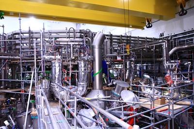 Blick am Donnerstag 05 03 2015 beim Max Planck Institut f?r Plasmaphysik in Greifswald auf den Wen-stock-foto