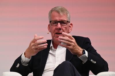 Manager Friedrich Joussen-stock-foto