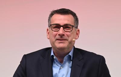 Manager Andreas Pfisterer-stock-foto