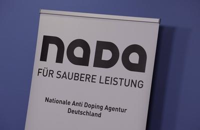 Deutschland, Berlin, Jahres-Pressekonferenz: Nationale Anti Doping Agentur Deutschland (NADA) *** Germany, Berlin, Annua-stock-photo