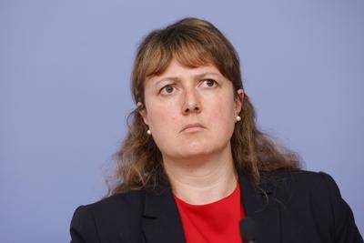 Dr. Eva Bunthoff, Vorstandsmitglied und Leitung Ressort Doping-Kontroll-System der NADA, Deutschland, Berlin, Jahres-Pre-stock-foto