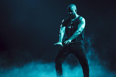 Drake The Canadian singer, songwriter and rapper Aubrey Drake Graham is better know by his stage name Drake and is here-stock-foto