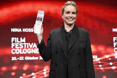 Nina Hoss bei der Verleihung der Film Festival Cologne Awards auf dem 32. Film Festival Cologne 2022 im E-Werk. K?ln, 2-stock-photo
