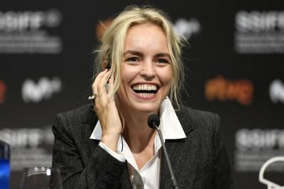 Entertainment Bilder des Tages Nina Hoss bei der Pressekonferenz zu Das Vorspiel auf dem 67. Internationalen Filmfestiv-stock-photo