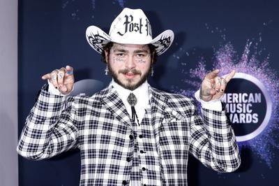 Post Malone bei der Verleihung der 47. American Music Awards 2019 im Microsoft Theater. Los Angeles, 24.11.2019 *** Post-stock-photo