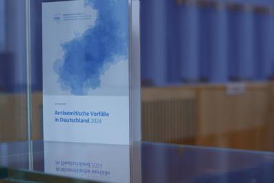Deutschland, Berlin, Bundespressekonferenz, Thema: Vorstellung des Jahresberichts Antisemitische Vorf?lle in Deutschland-stock-photo