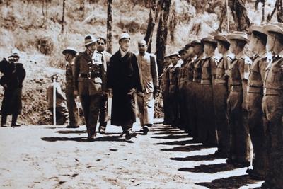 Foto Reproduktion mit Genehmigung der Tibetischen Exilregierung in Dharamsala - Indien . Fotos stammen aus dem Archiv d-stock-photo