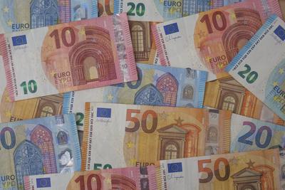 Euro-Scheine *** Euro notes-stock-foto