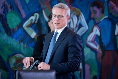 5. Sitzung des Bundeskabinett-stock-photo