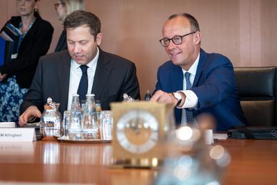 5. Sitzung des Bundeskabinett-stock-photo
