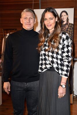 Bastian Schweinsteiger und Ana Ivanovic bei der Brax Hausparty auf der Berlin Fashion Week Autumn/Winter 2020 in der Fa-stock-foto
