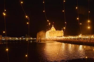 Centenary Celebration Of Durgiana Temple Amritsar-stock-photo