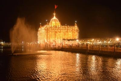 Centenary Celebration Of Durgiana Temple Amritsar-stock-photo