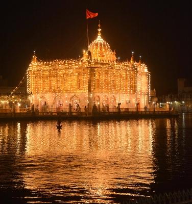 Centenary Celebration Of Durgiana Temple Amritsar-stock-photo