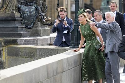 State visit to the Czech Republic Day 2, Praag, The Netherlands-stock-foto