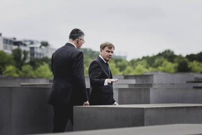 Aussenminister Wadephul empfaengt Gideon Sa’ar-stock-foto