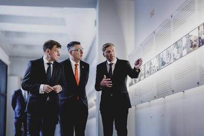 Aussenminister Wadephul empfaengt Gideon Sa’ar-stock-foto