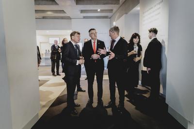 Aussenminister Wadephul empfaengt Gideon Sa’ar-stock-foto