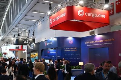Messe M?nchen. Die transport logistic ist die weltweit gr?sste Fachmesse f?r Logistik, Mobilit?t, IT und Supply Chain Ma-stock-foto