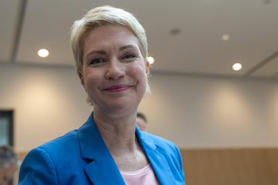 Ministerpr?sidentenkonferenz - Manuela Schwesig-stock-foto