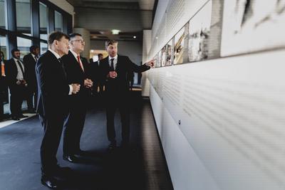 Aussenminister Wadephul empfaengt Gideon Sa’ar-stock-foto