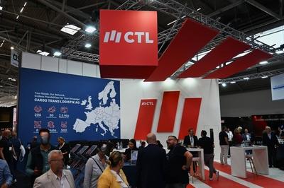 Messe M?nchen. Die transport logistic ist die weltweit gr?sste Fachmesse f?r Logistik, Mobilit?t, IT und Supply Chain Ma-stock-photo