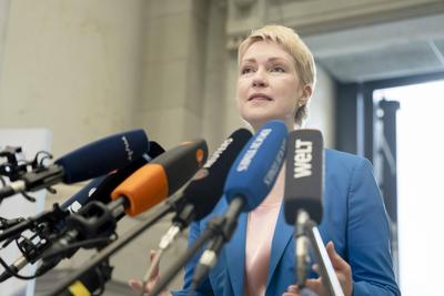 Manuela Schwesig, Ministerpr?sidentin, Mecklenburg-Vorpommern, SPD-stock-foto