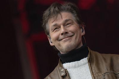a-ha Bergen, Norway. 15th, June 2022. The Norwegian pop group a-ha performs a live concert during the Norwegian music fe-stock-foto