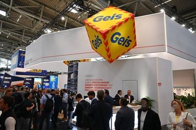 Messe M?nchen. Die transport logistic ist die weltweit gr?sste Fachmesse f?r Logistik, Mobilit?t, IT und Supply Chain Ma-stock-foto