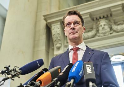Ministerpr?sidentenkonferenz - Hendrik W?st-stock-foto