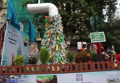 World Environment Day rally in Kolkata, India-stock-photo