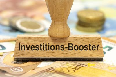 Investitions-Booster f?r die Wirtschaft-stock-foto
