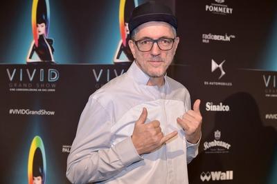 Weltpremiere VIVID Dr. Motte, buergerlich Matthias Roeingh Ankunft am gruenen Teppich zur Weltpremiere von VIVID Grand-stock-foto