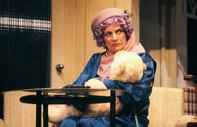 Ida Ehre, deutsch-?sterreichische Schauspielerin, Theaterdarstellerin, Leiterin der Hamburger Kammerspiele, hier auf der-stock-photo