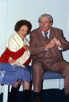 Ida Ehre, deutsch-?sterreichische Schauspielerin, Theaterdarstellerin, Leiterin der Hamburger Kammerspiele, hier auf der-stock-photo